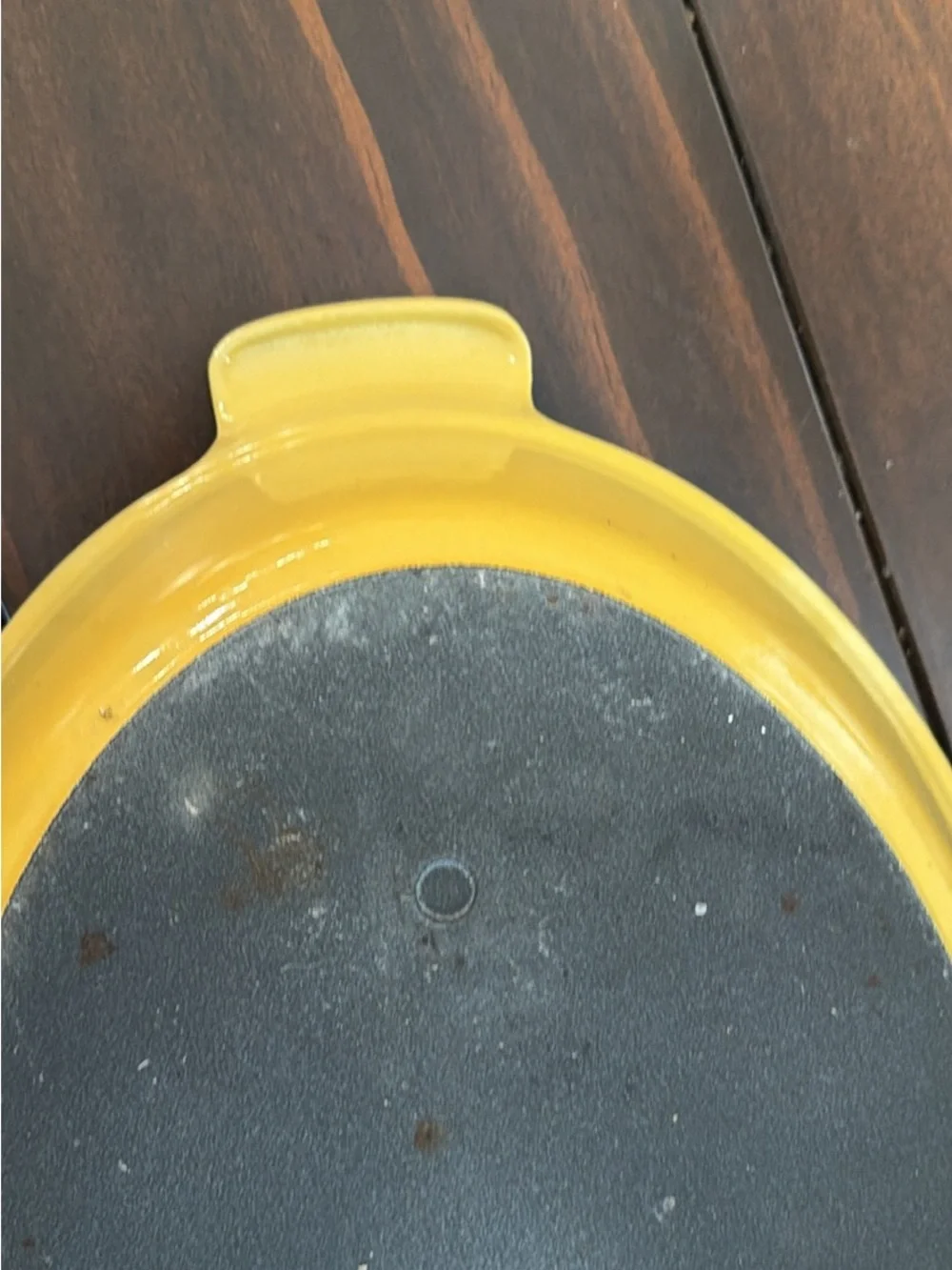 Le Creuset Vintage Yellow Oval Baking Dish - Picture 6 of 7